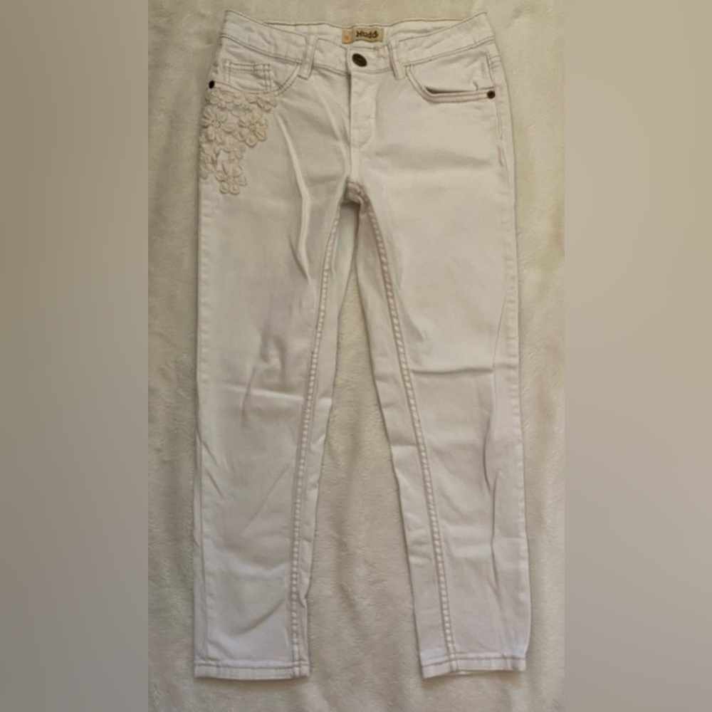 White Jeans w/ Floral